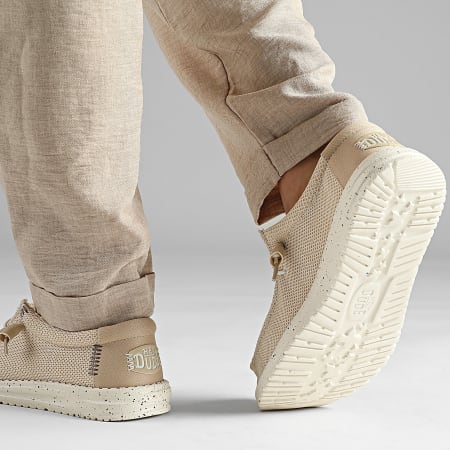 Hey Dude - Wally Stretch Sox Loafers Crema d'Irlanda Egret