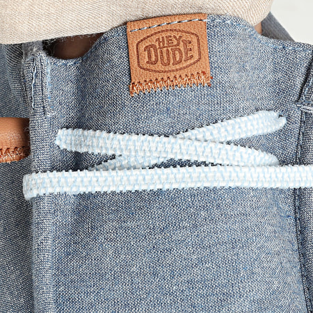 Hey Dude - Mocassins Wally Funk Nu Prep Faded Denim Navy Blazer