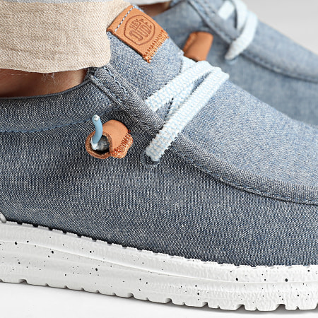 Hey Dude - Mocassins Wally Funk Nu Prep Faded Denim Navy Blazer