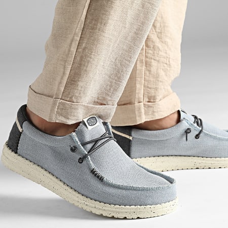 Hey Dude - Mocassins Wally Coastline Jute Stone White