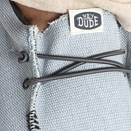 Hey Dude - Mocassins Wally Coastline Jute Stone White