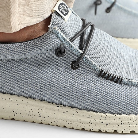 Hey Dude - Mocassins Wally Coastline Jute Stone White