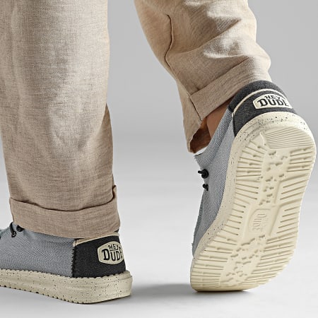 Hey Dude - Mocassins Wally Coastline Jute Stone White