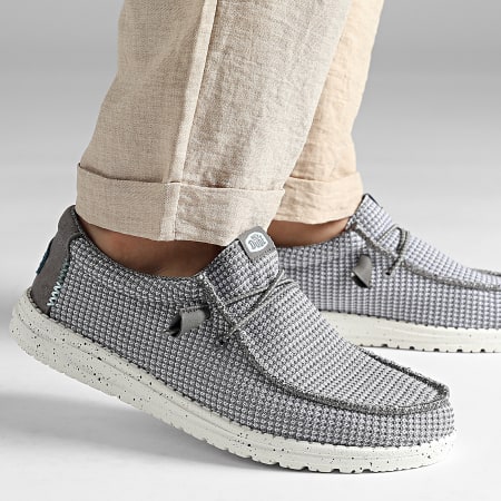 Hey Dude - Mocassins Wally Sport Mesh Grey