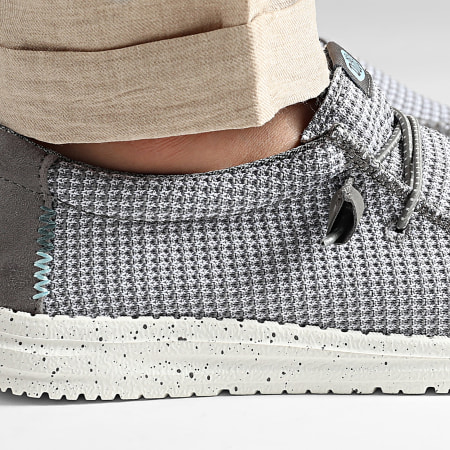 Hey Dude - Mocassins Wally Sport Mesh Grey