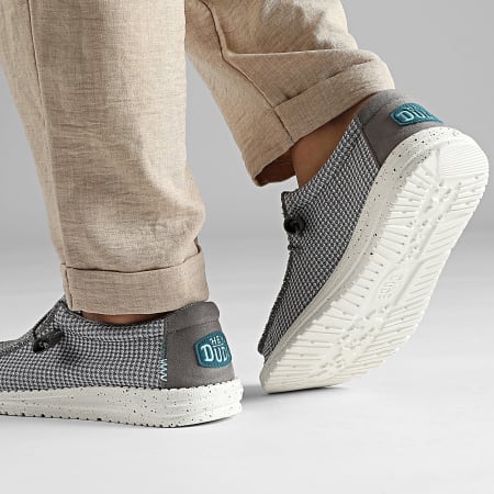Hey Dude - Mocassins Wally Sport Mesh Grey