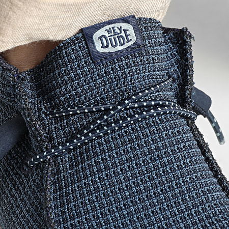 Hey Dude - Mocassins Wally Sport Mesh Navy