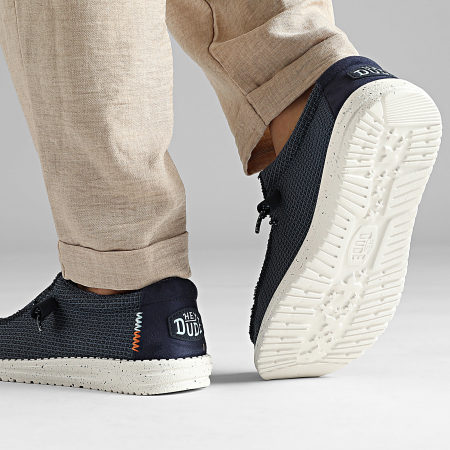 Hey Dude - Mocassins Wally Sport Mesh Navy