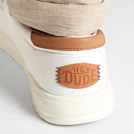 Hey Dude - Mocassins Paul Canvas White