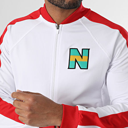 Okawa Sport - Veste Zippée A Bandes New Team 2 Blanc