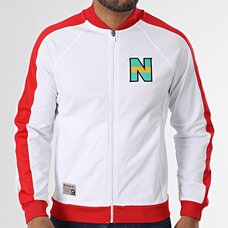 Okawa Sport - Veste Zippée A Bandes New Team 2 Blanc