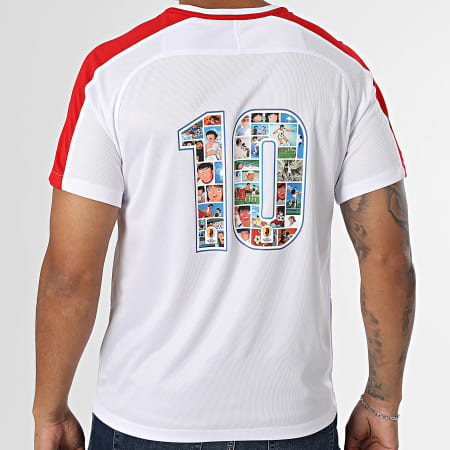 Olive et Tom - Maillot de Deporte a Bandas Legend New Team 2 Blanco