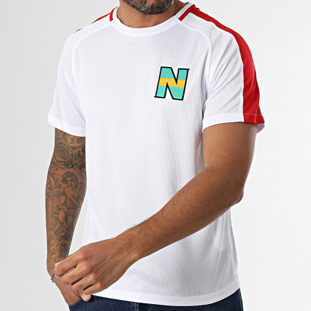 Olive et Tom - Maillot de Deporte a Bandas Legend New Team 2 Blanco