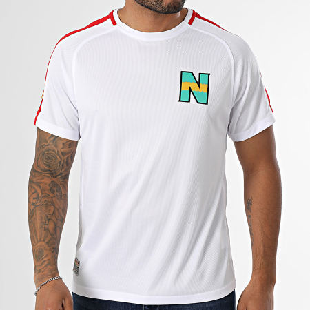 Olive et Tom - Maillot de Deporte a Bandas Legend New Team 2 Blanco