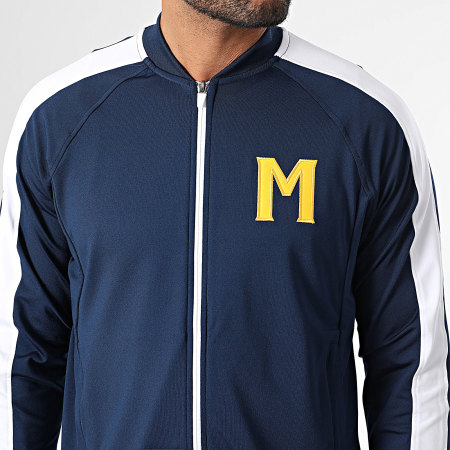 Olive et Tom - Veste Zippée A Bandes Muppet Bleu Marine