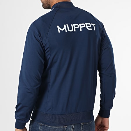 Olive et Tom - Veste Zippée A Bandes Muppet Bleu Marine