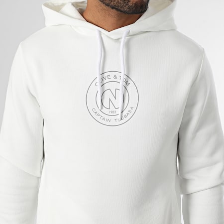 Olive et Tom - Sudadera Con Capucha Nankatsu Blanco