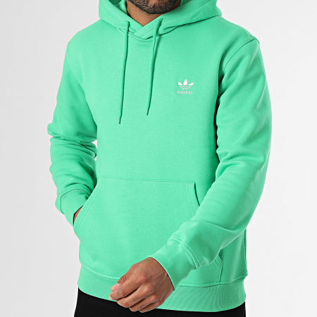 Adidas Originals - Sudadera con Capucha Esencial JN0237 Verde