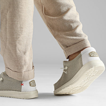 Hey Dude - Mocassins Wally Braided Off White
