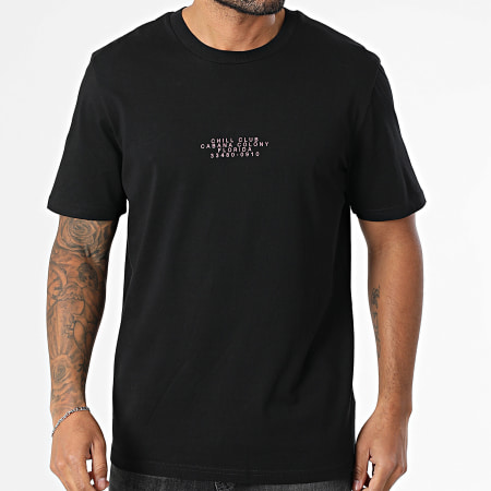 Luxury Lovers - Camiseta oversize Chill Club Rosa Negro