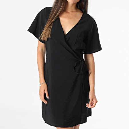 Only - Robe Col V Femme Troya Life Noir