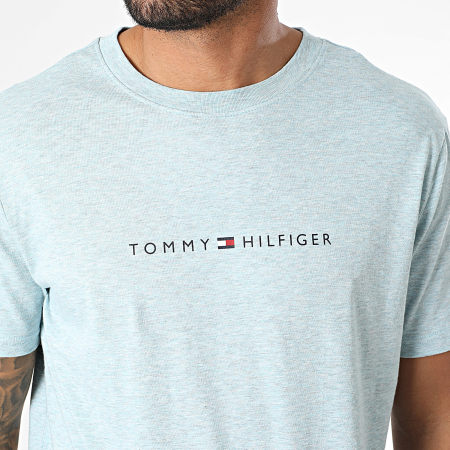 Tommy Hilfiger - Tee Shirt 3525 Bleu Clair Chiné