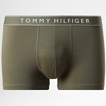 Tommy Hilfiger - Lot De 3 Boxers Everyday Essentials 3520 Vert Kaki Vert Gris