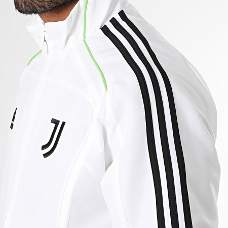 Adidas Sportswear - Veste Zippée A Bandes Juventus JF0453 Blanc