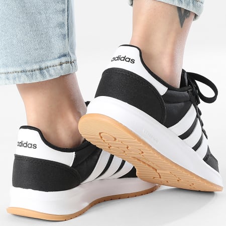 Adidas Sportswear - Baskets Femme Run 70s 2.0 J JI2265 Core Black Footwear White Gum 3