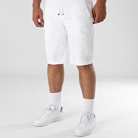 American People - Short Cargo Bambou Blanc