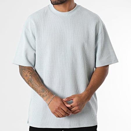 Hugo Blue - Tee Shirt Oversize Nuwaffle 50534434 Bleu Clair