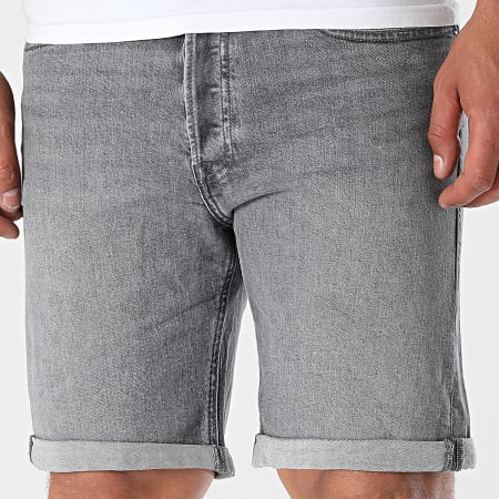 Jack And Jones - Short Jean Rick Original Gris