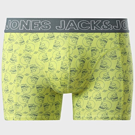 Jack And Jones - Set van 5 Schedel Capri Boxers Geel Zwart Grijs Koningsblauw Rood