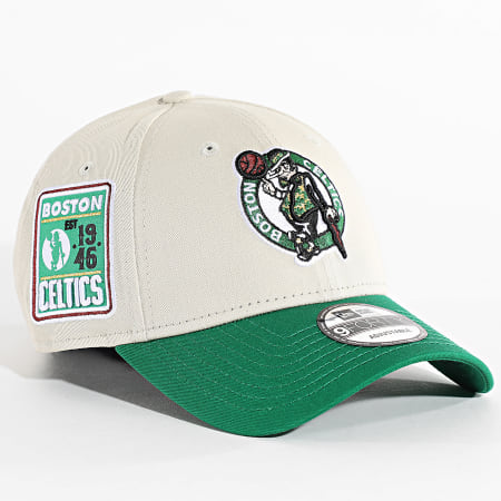 New Era - Casquette Contrast Patch 9Forty 60667573 Beige Vert