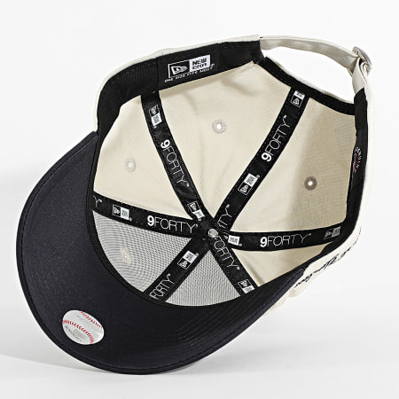 New Era - Casquette 9Forty NY Yankees 60667557 Beige Clair Bleu Marine
