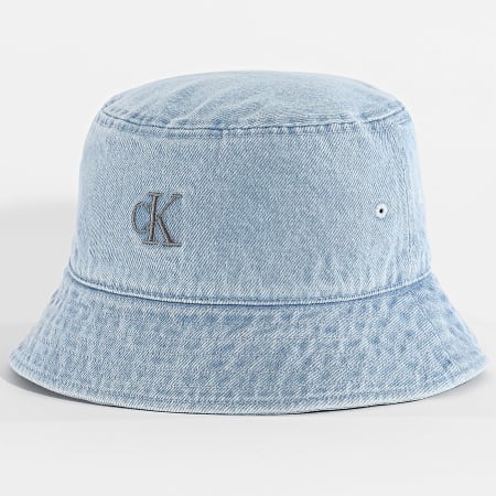 Calvin Klein - Bob Jean Embroidery Monogram LV04K5021G Bleu Denim
