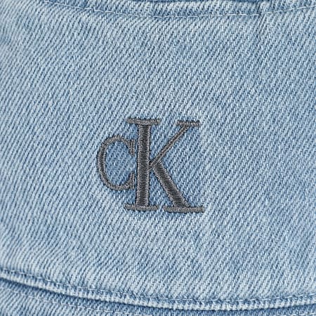 Calvin Klein - Bob Jean Embroidery Monogram LV04K5021G Bleu Denim