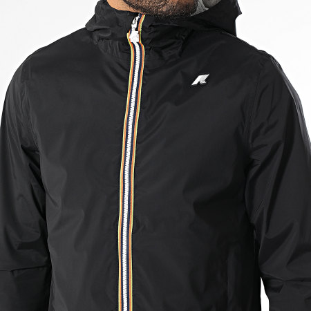 K-Way - Veste Capuche Zippée Jack Noir