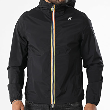 K-Way - Veste Capuche Zippée Jack Noir