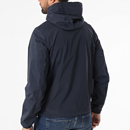K-Way - Jack Dark Navy Hooded Zip Jacket - Ryses