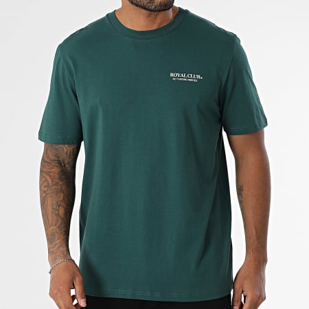 Luxury Lovers - Tee Shirt Oversize Royal Club Monaco Vert Bouteille