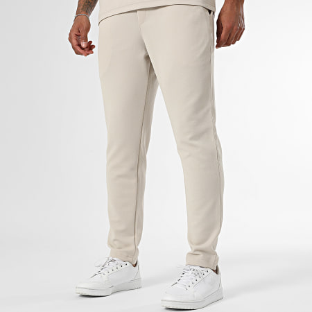 Mackten - Ensemble Polo Manches Courtes Et Pantalon 231 Beige