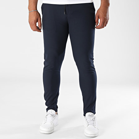 Mackten - Pantalon Chino 703 Bleu Marine