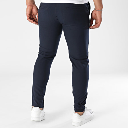 Mackten - Pantalon Chino 703 Bleu Marine
