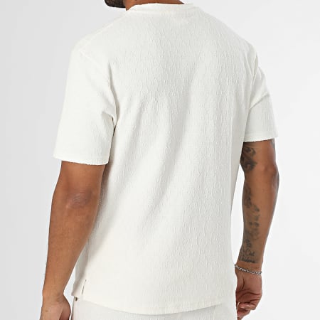 Mackten - Ensemble Tee Shirt Et Short Jogging 346 Blanc