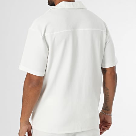 Mackten - Ensemble Polo Manches Courtes Et Pantalon 231 Blanc