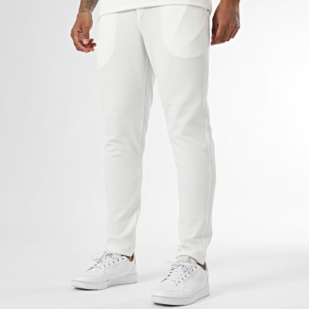 Mackten - Ensemble Polo Manches Courtes Et Pantalon 231 Blanc