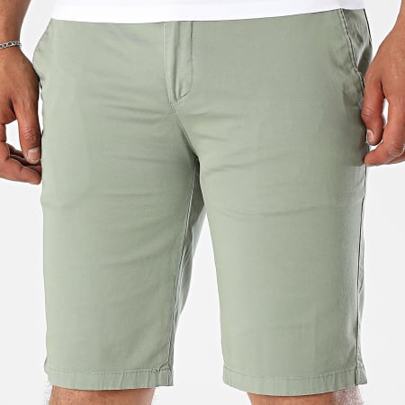 Mackten - Short Chino 004 Vert Clair