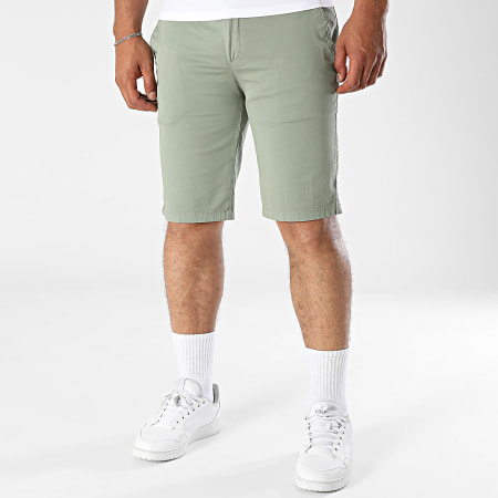 Mackten - Short Chino 004 Vert Clair