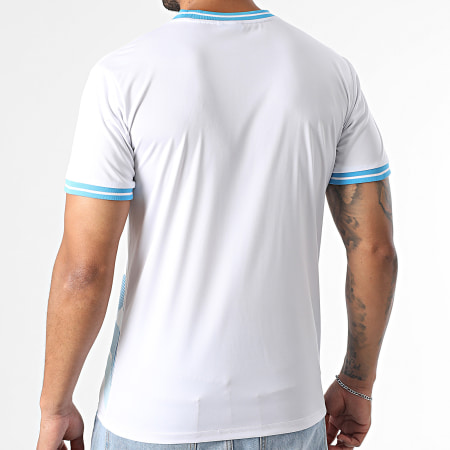 OM - Maillot De Foot M24092C Blanc Bleu Clair